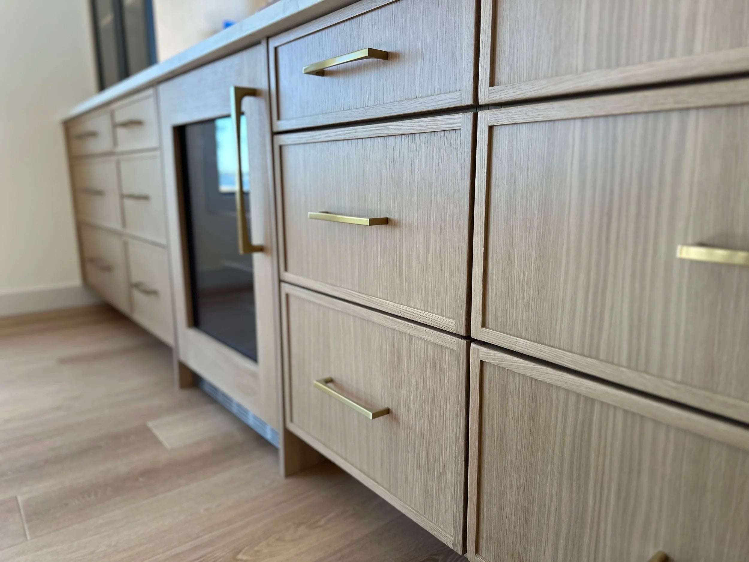 Custom From Trees cabinetry in a refined California home
